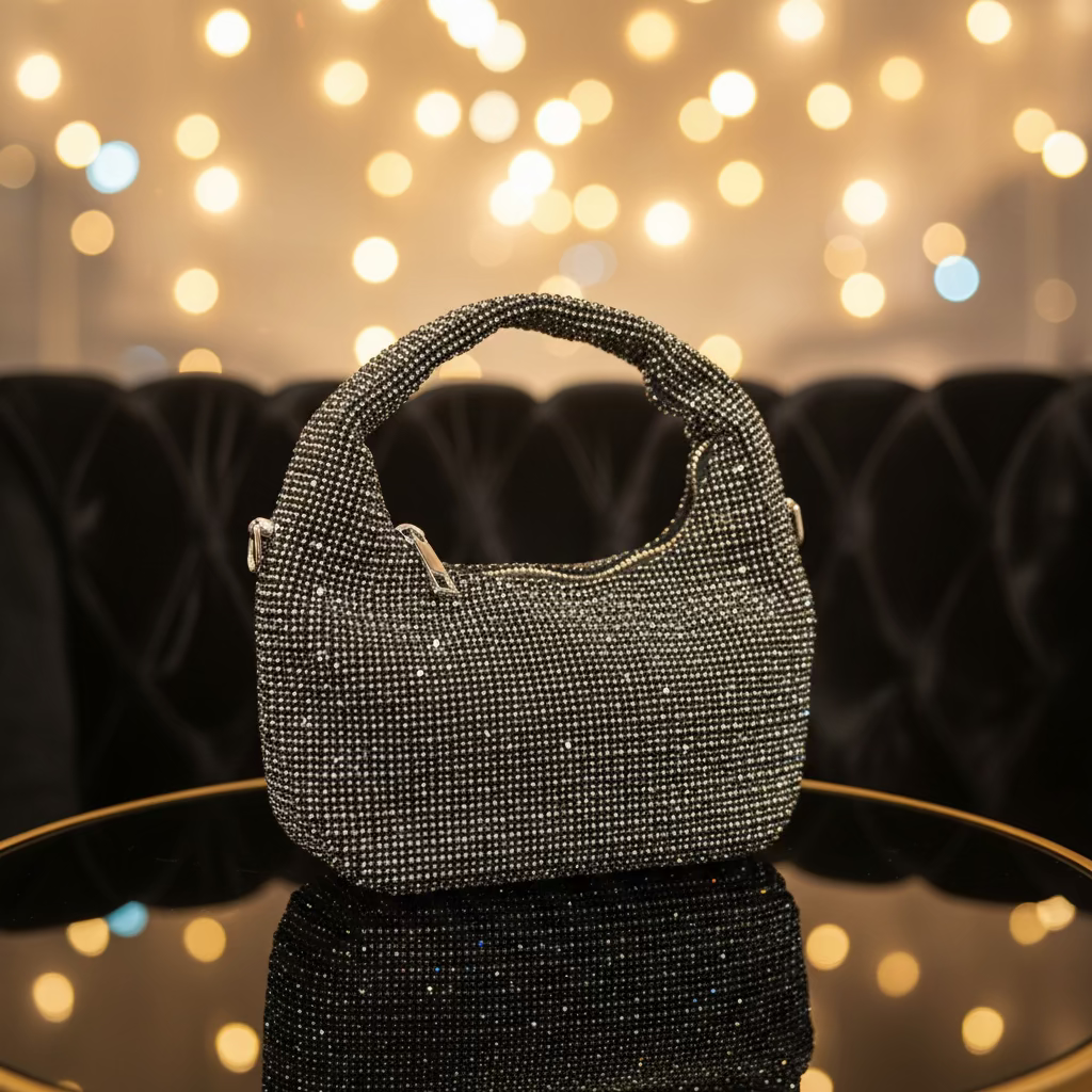 The Disco Ball Bling Mini Hobo - 3 Colors