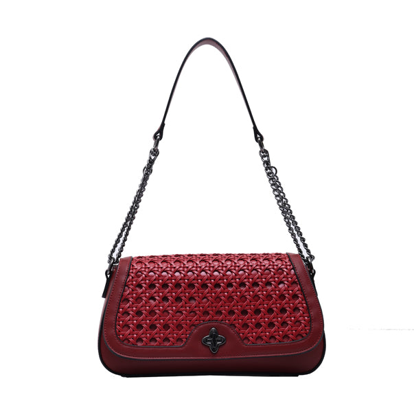 Leather high fashion bag