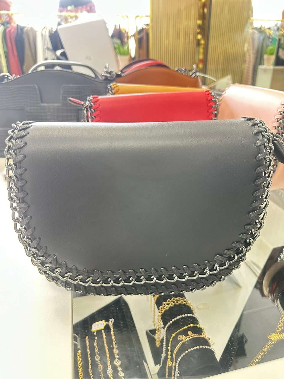 Classic Fashion Bag front view showing sleek and elegant design