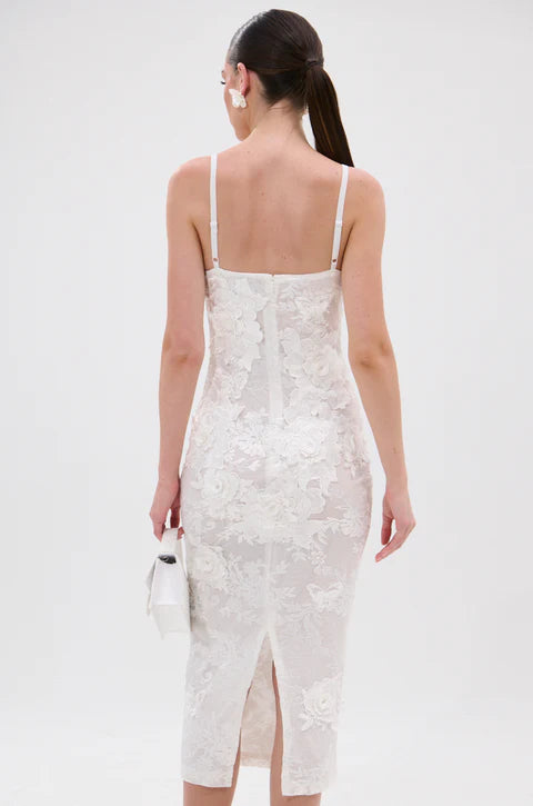 Iris Floral Midi Dress