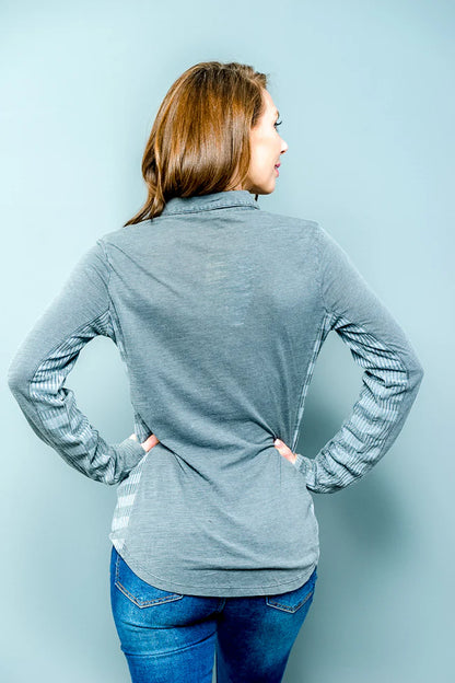 Long Sleeve Button Down Top