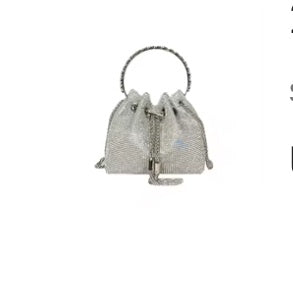 Rhinestone drop bag