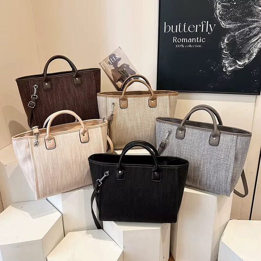 Sacs-Fourres Canvas shoulder Tote bag