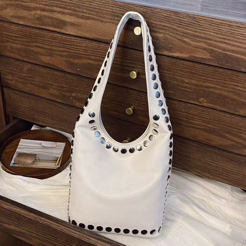 Vintage Rivet Hobo bag