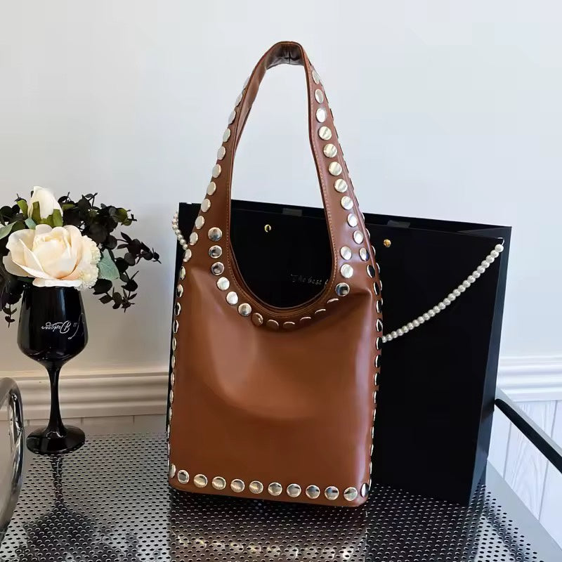 Vintage Rivet Hobo bag