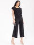 Women’s Short Sleeve Top Sequin Detailed
