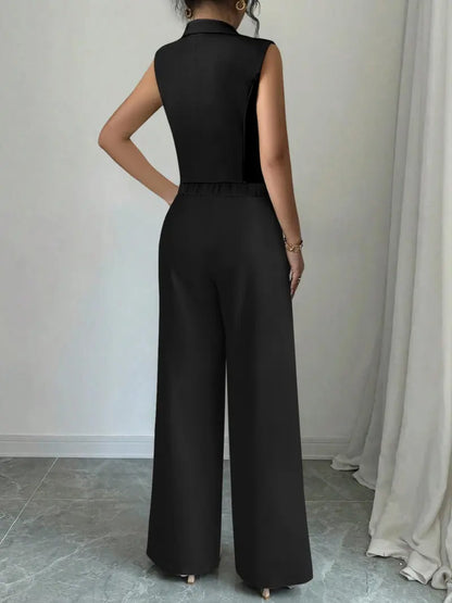 Two piece Vest Set  pant